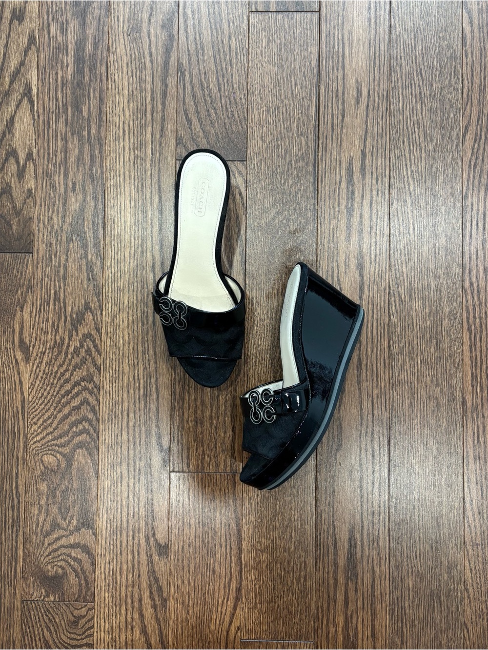 Vintage Coach wedges/ platforms